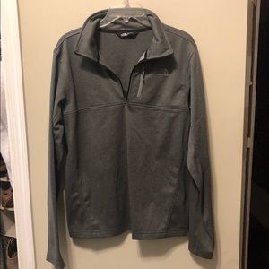 North Face quarter zip pullover jacket